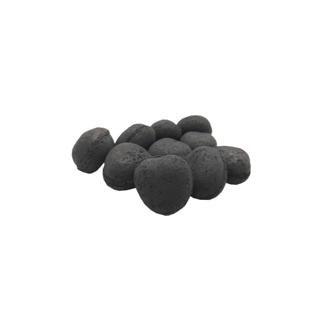 Charbon de bois rond pour barbecue
